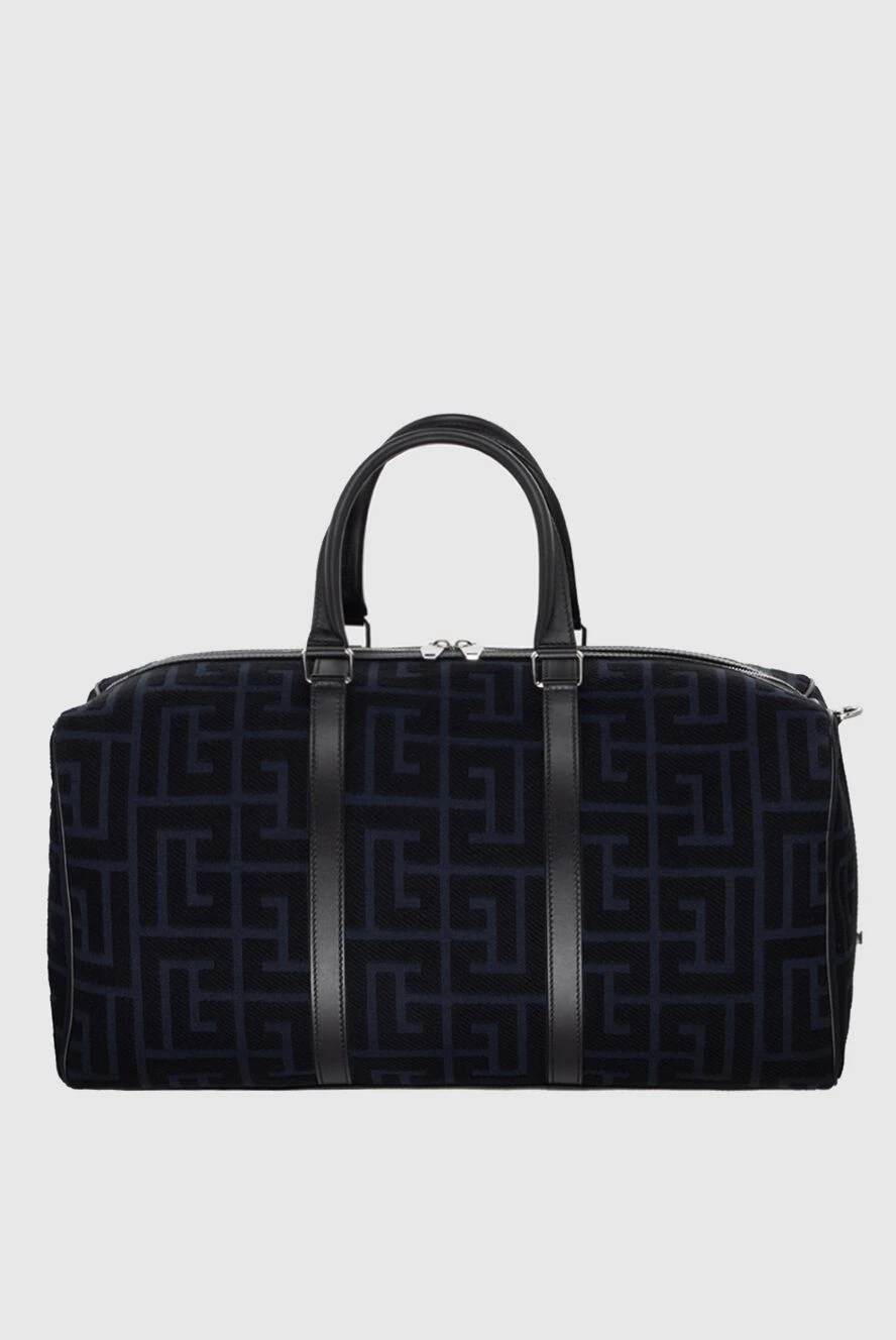 Balmain man men's black travel bag купить с ценами и фото 171551 - photo 1