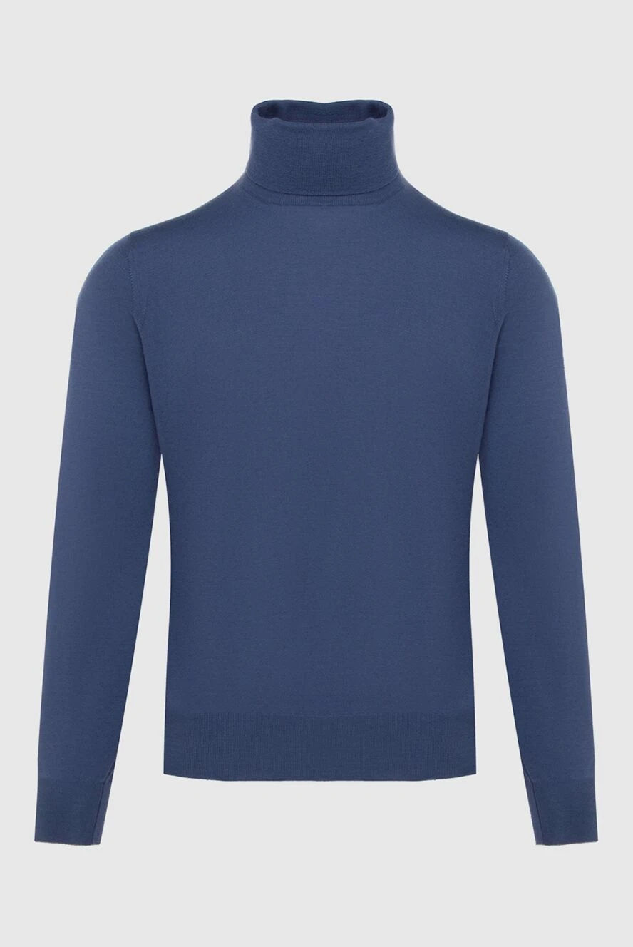 Brunello Cucinelli жүн мен кашемир көктен жасалған ерлер гольфі 171711 - фото 1