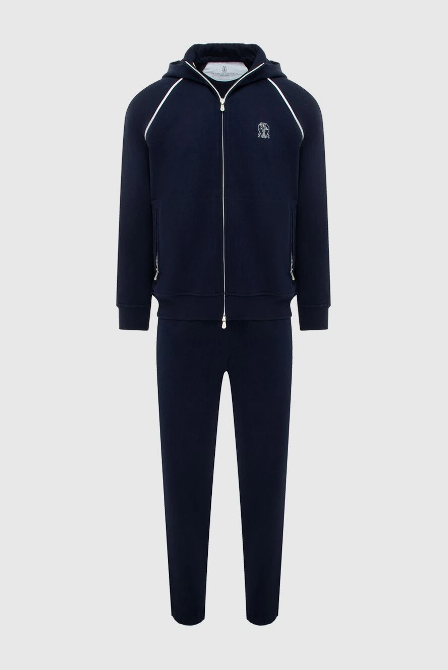 Brunello Cucinelli men's tracksuit with contrast trim and logo on the chest
171713 - photo 1