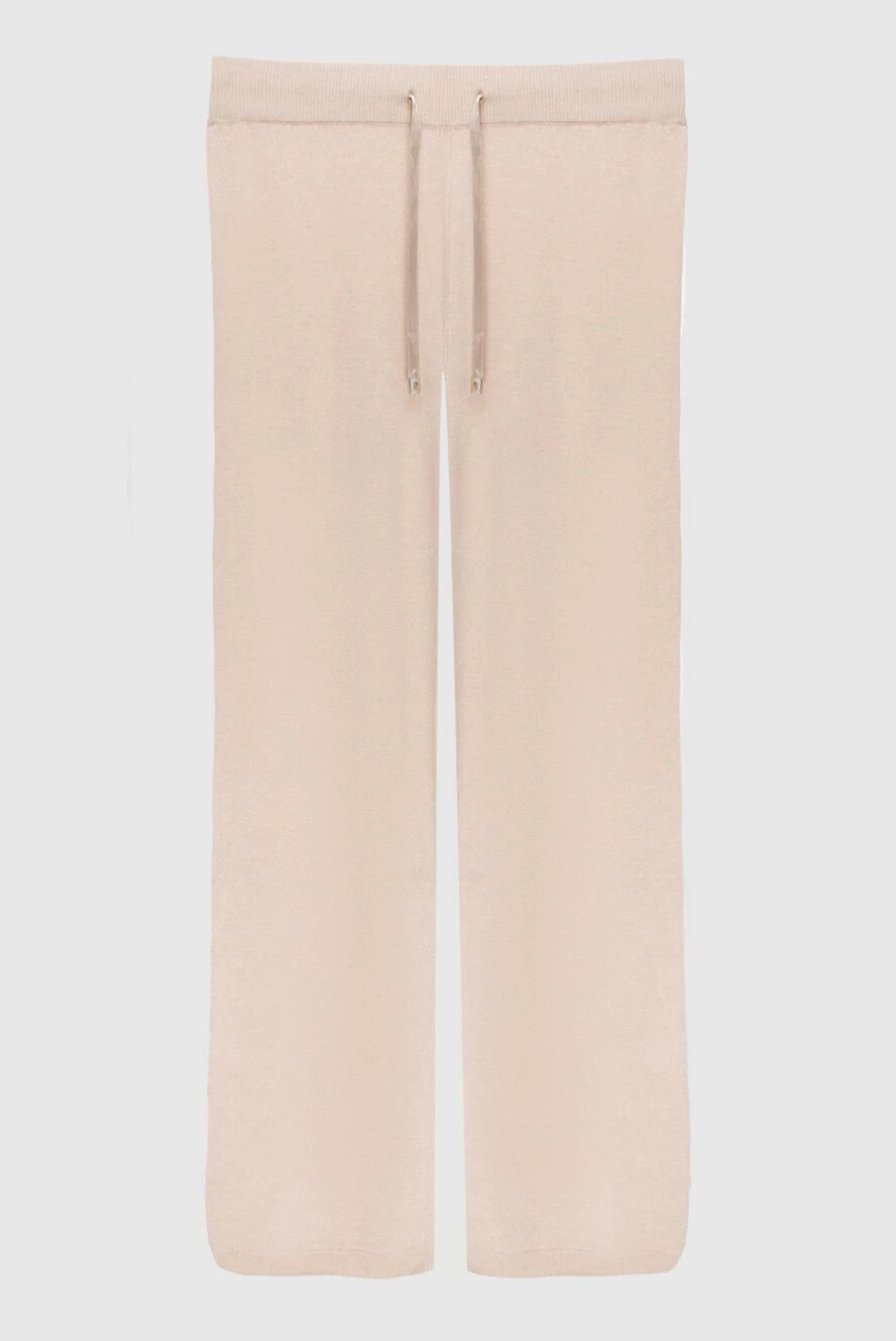 Peserico woman beige trousers for women купить с ценами и фото 171897 - photo 1