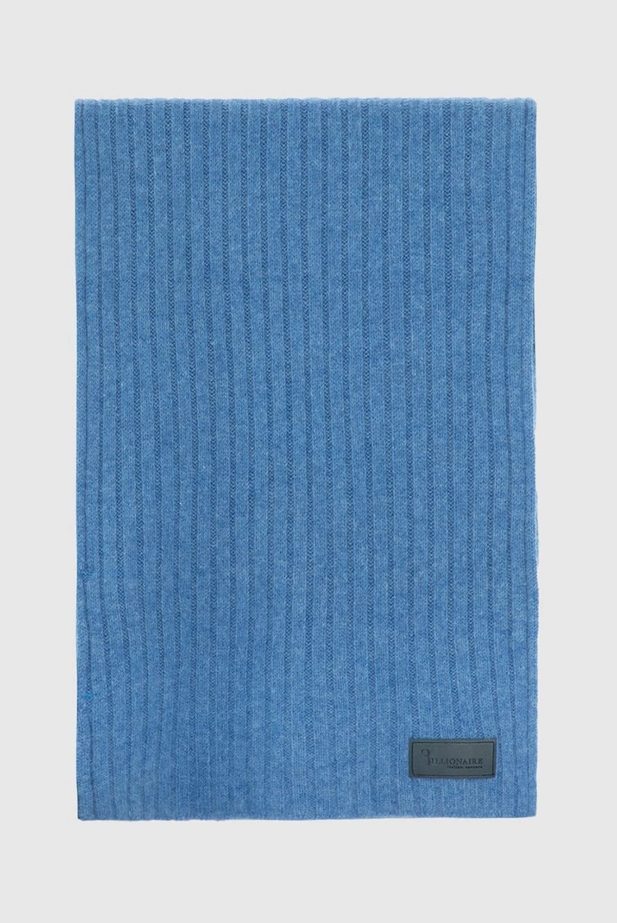 Billionaire man cashmere scarf blue for men купить с ценами и фото 171958 - photo 1