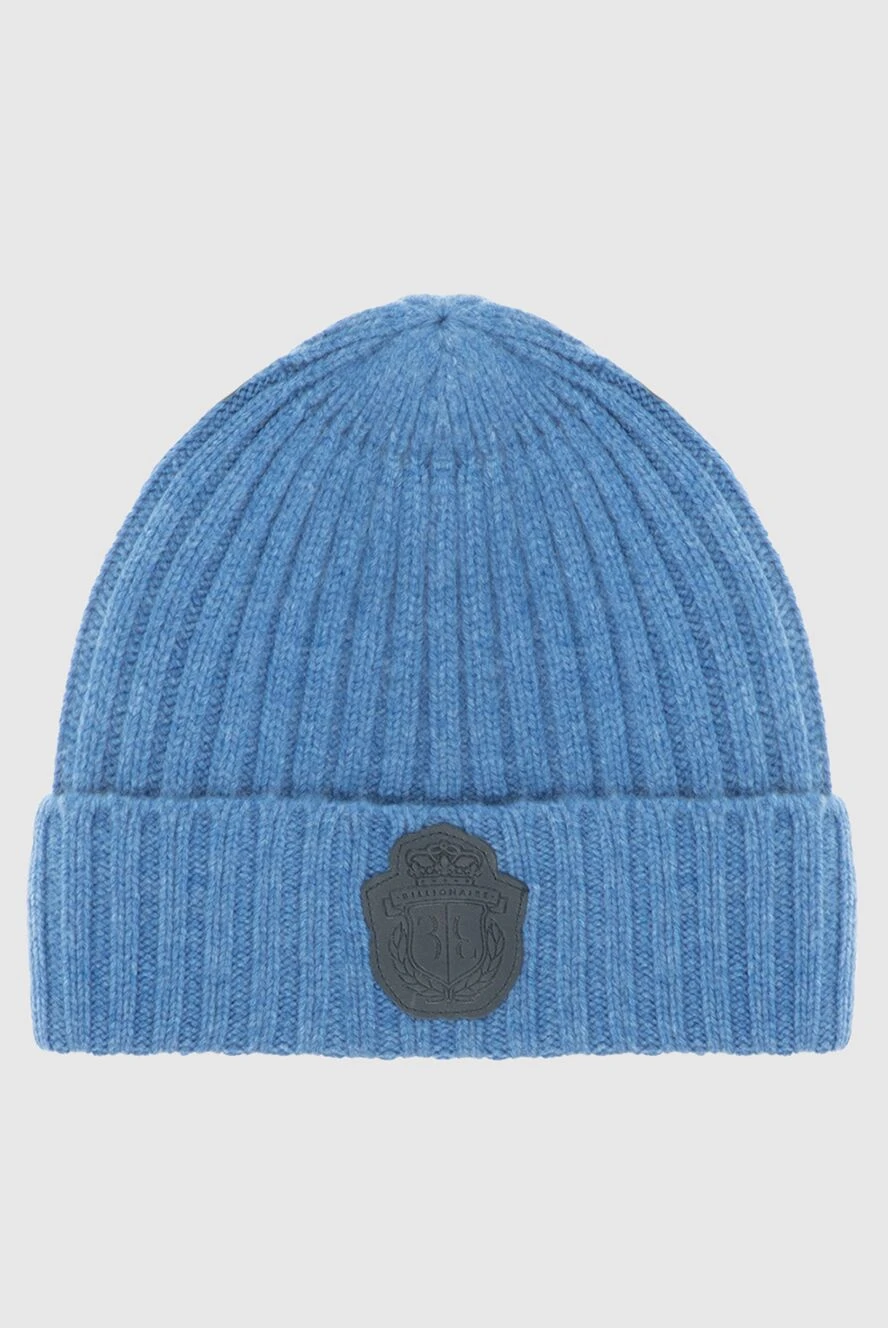 Billionaire man cashmere hat blue for men купить с ценами и фото 171967 - photo 1