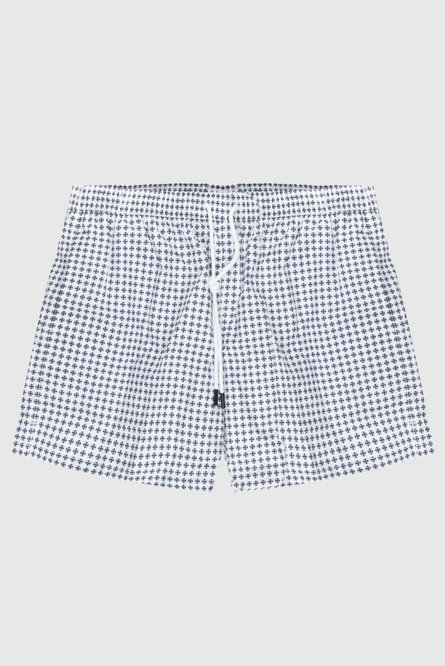 Gran Sasso man beach shorts made of polyester white for men купить с ценами и фото 171989 - photo 1