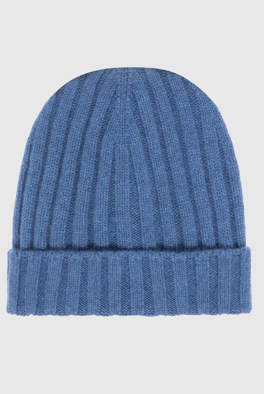 Gran Sasso man cashmere hat blue for men купить с ценами и фото 171999 - photo 1