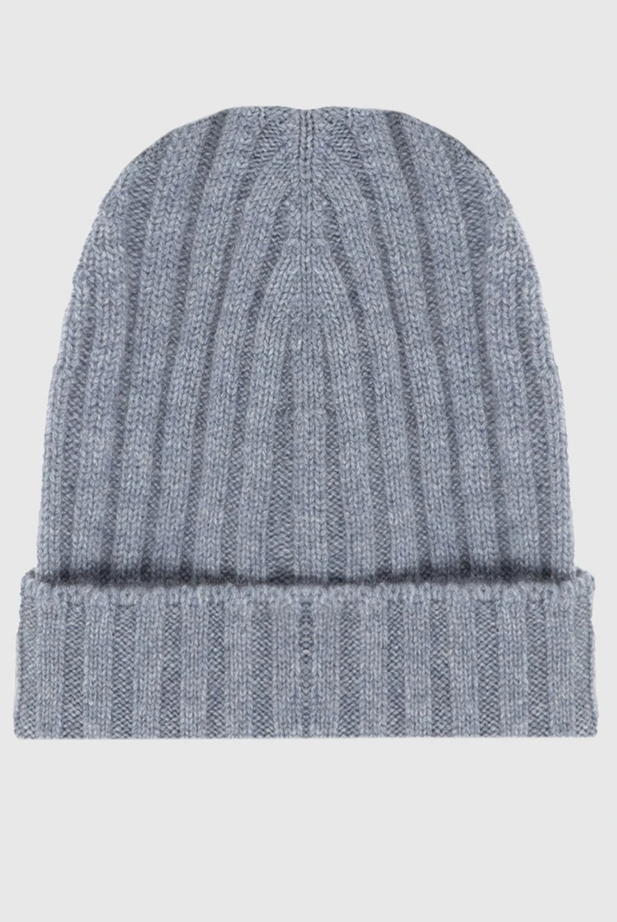 Gran Sasso man gray cashmere hat for men купить с ценами и фото 172010 - photo 1