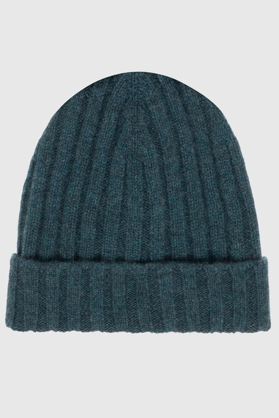 Gran Sasso man cashmere hat green for men купить с ценами и фото 172012 - photo 1