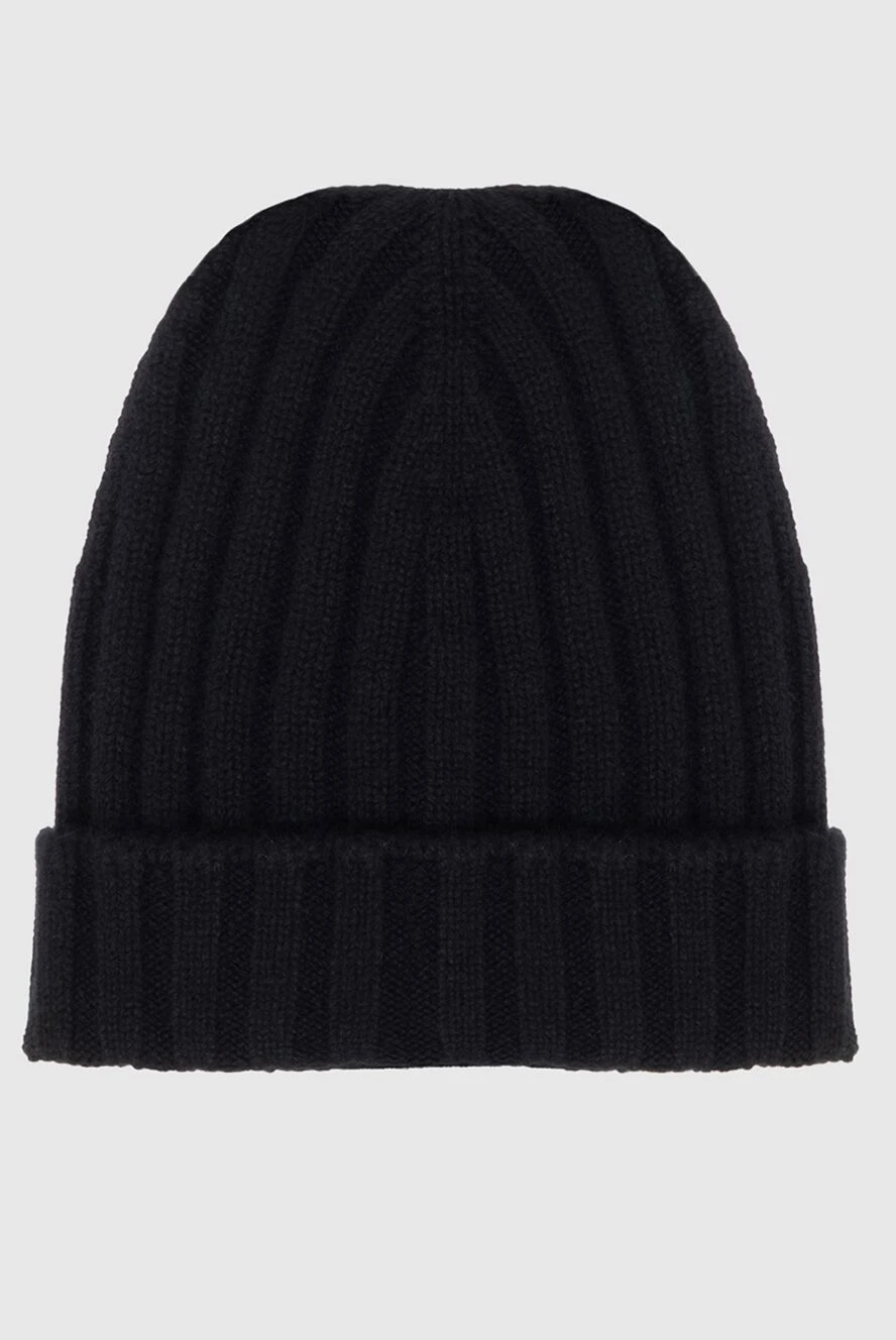 Gran Sasso man cashmere hat black for men купить с ценами и фото 172016 - photo 1