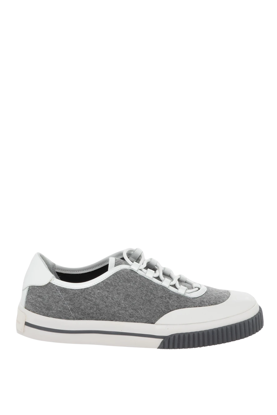 Loro Piana woman gray wool sneakers for women купить с ценами и фото 172213 - photo 1