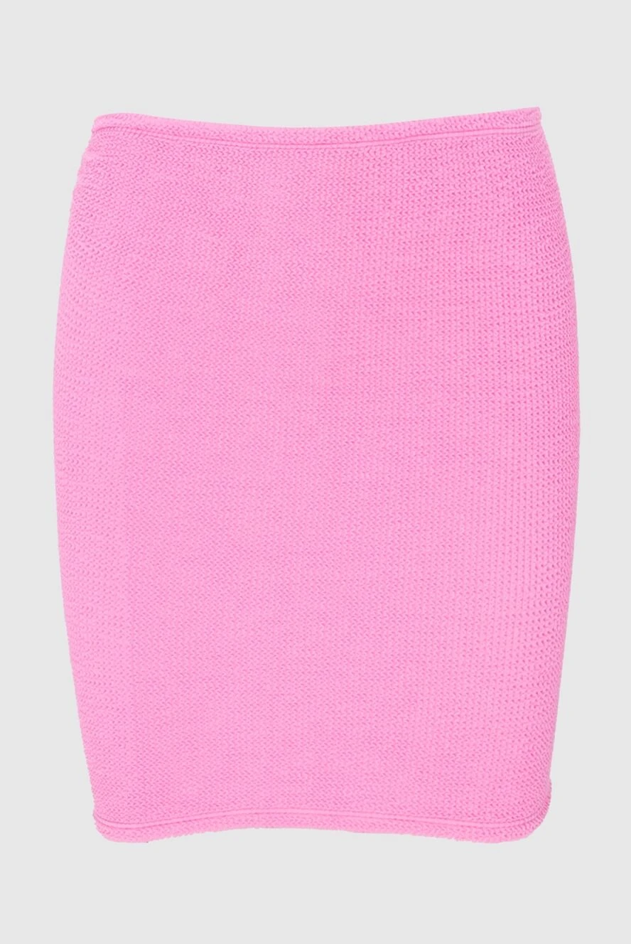 Hunza G woman pink nylon skirt for women купить с ценами и фото 172234 - photo 1