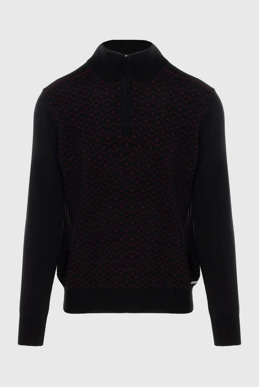 Stefano Ricci troyer in cashmere and silk with a contrasting jacquard pattern 172326 - photo 1