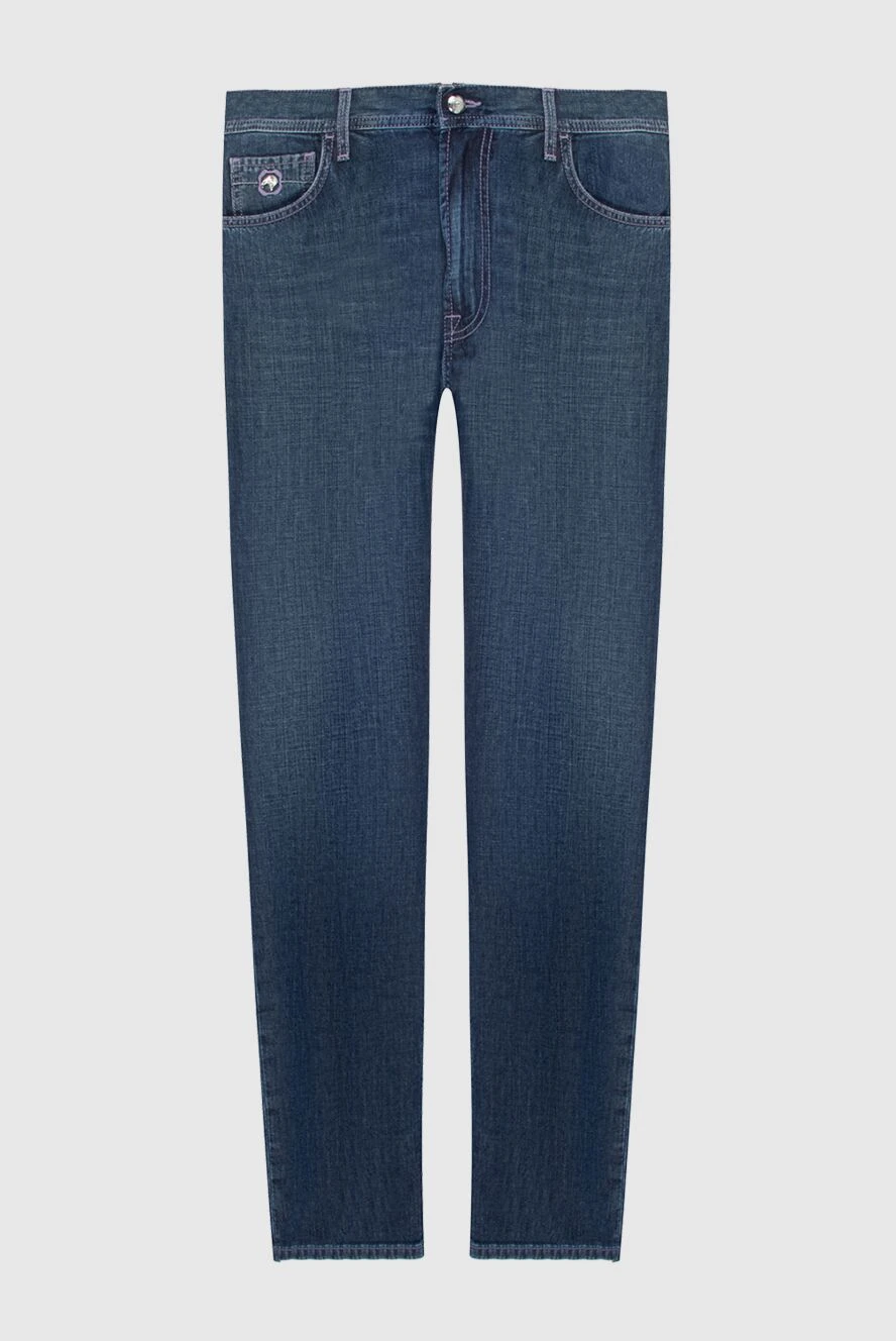 Stefano Ricci джинсы темный деним с декоративной прострочкой карманов
172392 - фото 1