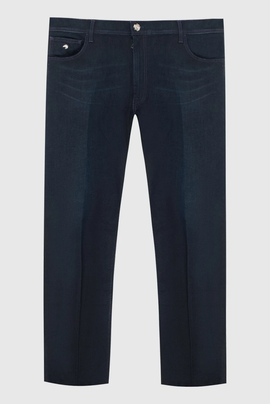 Stefano Ricci blue men's jeans, natural cotton denim
172712 - photo 1