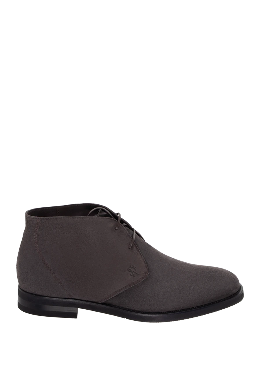 Stefano Ricci ботинки из натуральной замши глубокого коричневого цвета
172741 - фото 1