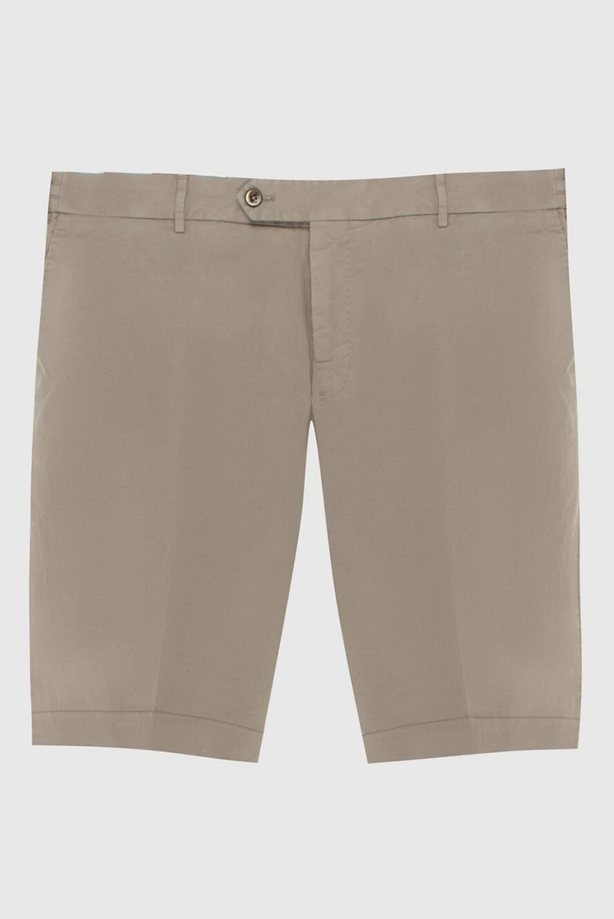 PT01 (Pantaloni Torino) man men's brown shorts купить с ценами и фото 172800 - photo 1