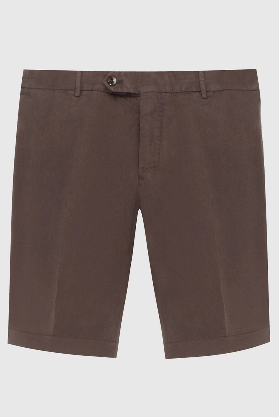 PT01 (Pantaloni Torino) man brown shorts for men купить с ценами и фото 172806 - photo 1