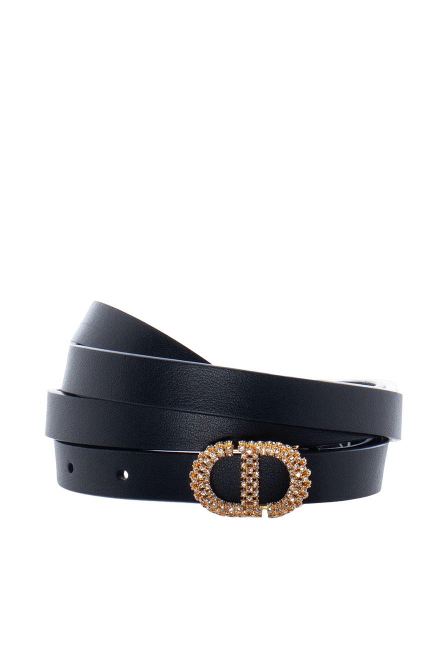 Dior woman black belt for women купить с ценами и фото 172945 - photo 1