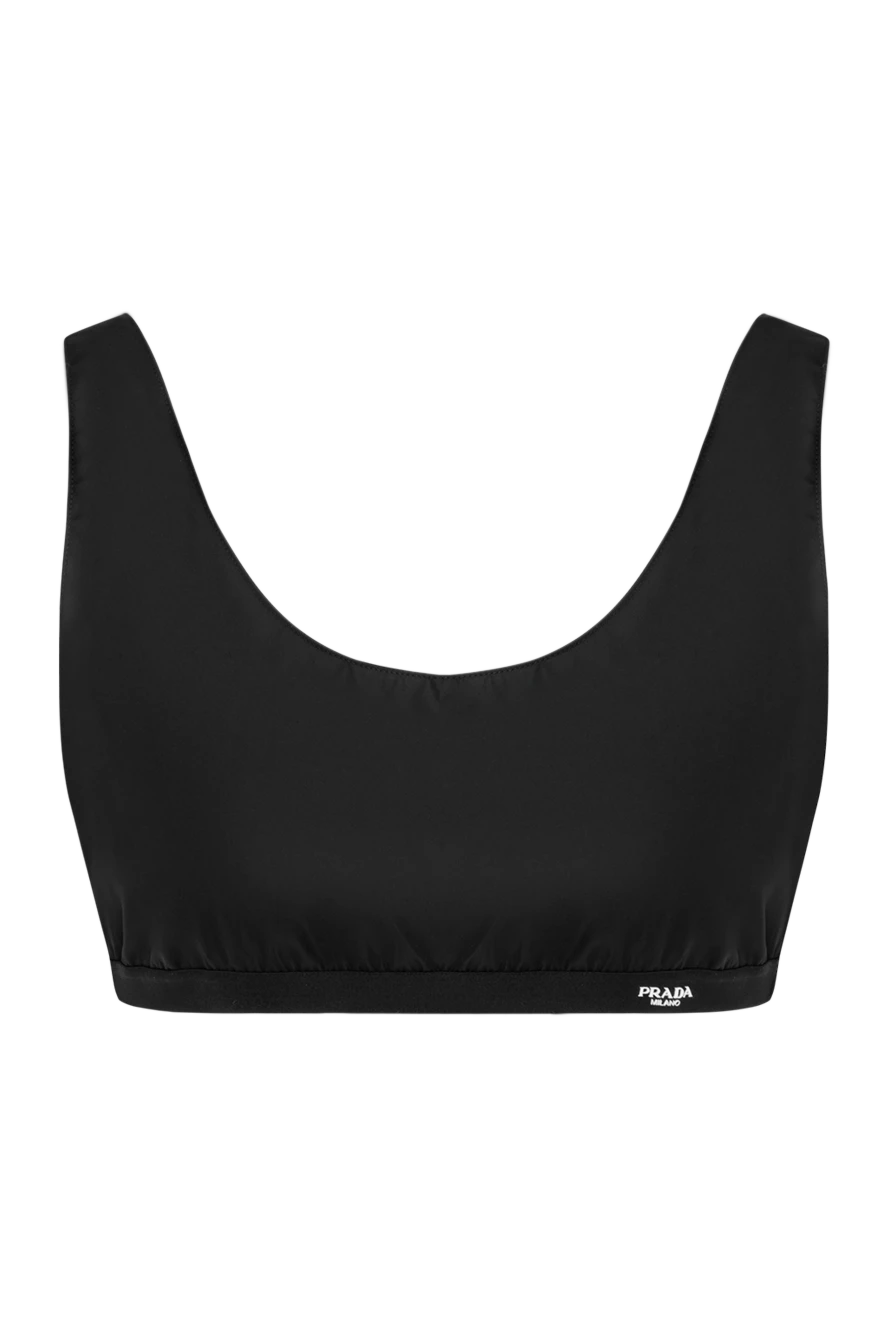 Prada black polyamide top for women 173106 - photo 1