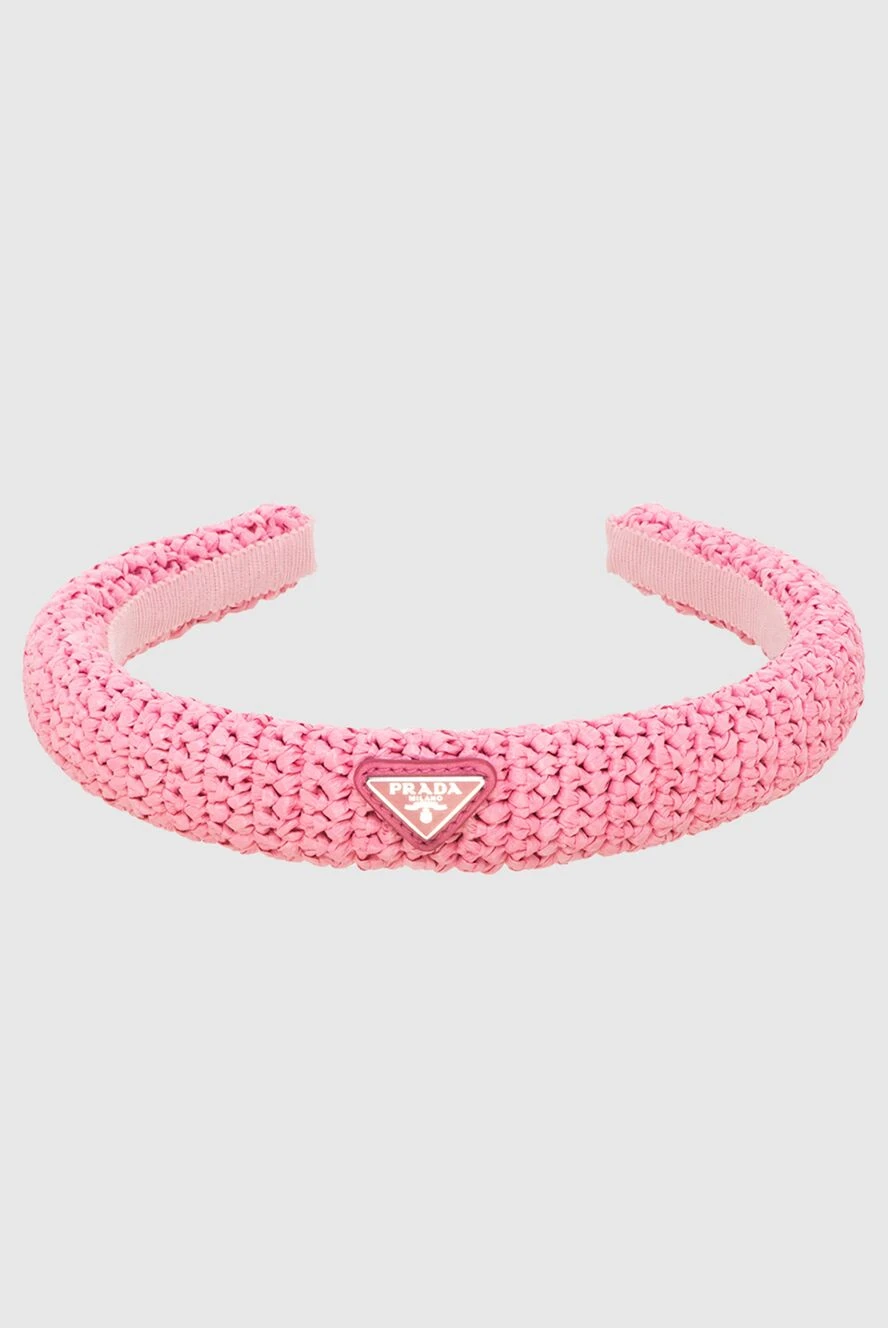 Prada woman pink hair band for women купить с ценами и фото 173111 - photo 1