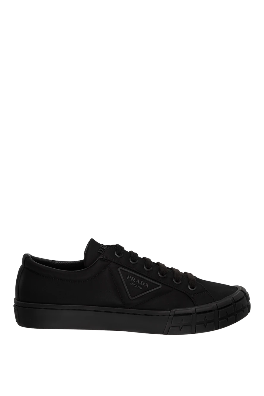 Prada man black polyester sneakers for men купить с ценами и фото 173163 - photo 1