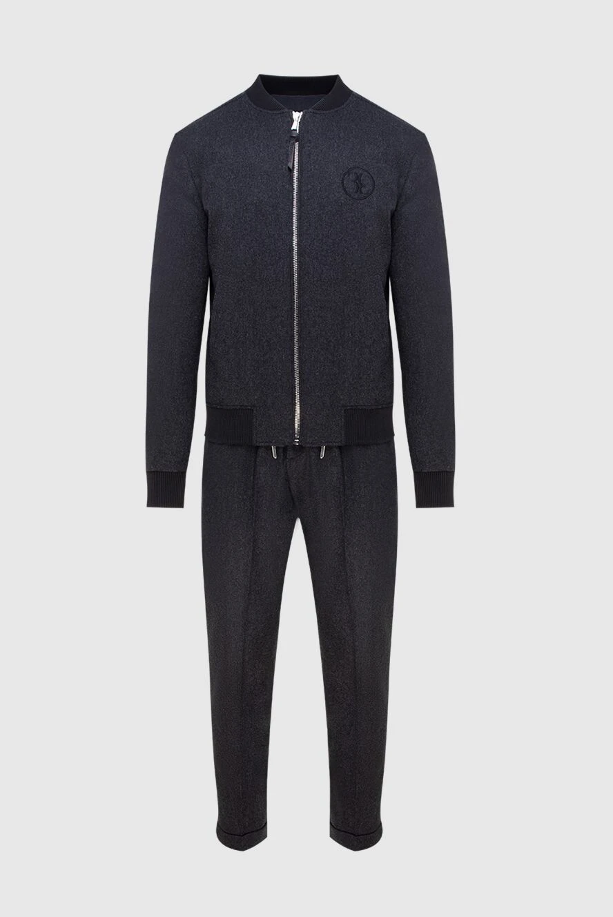 Billionaire man men's sports suit made of wool, polyester and elastane, gray купить с ценами и фото 173275 - photo 1