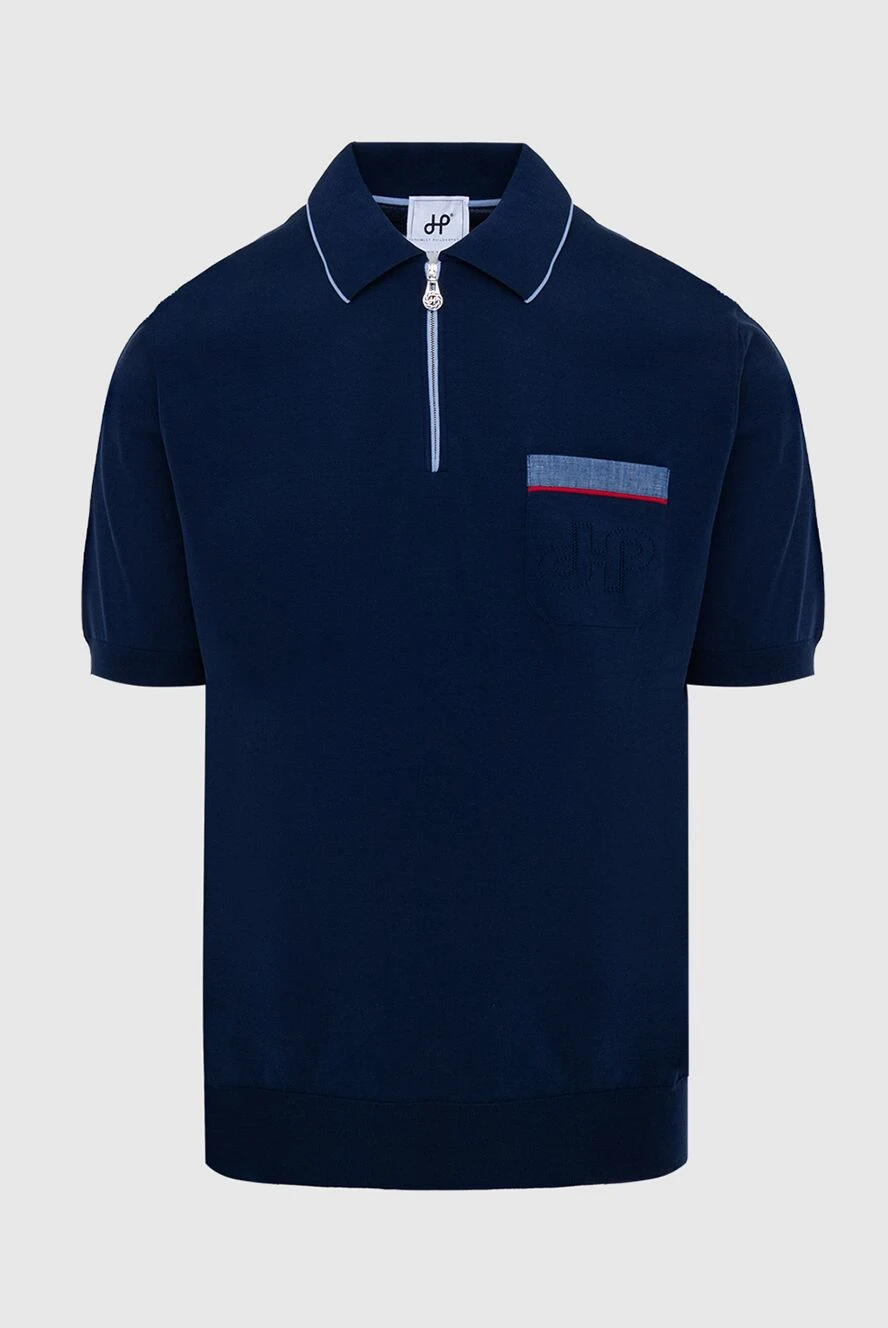 Hamlet Philosophy man cotton polo blue for men купить с ценами и фото 173297 - photo 1