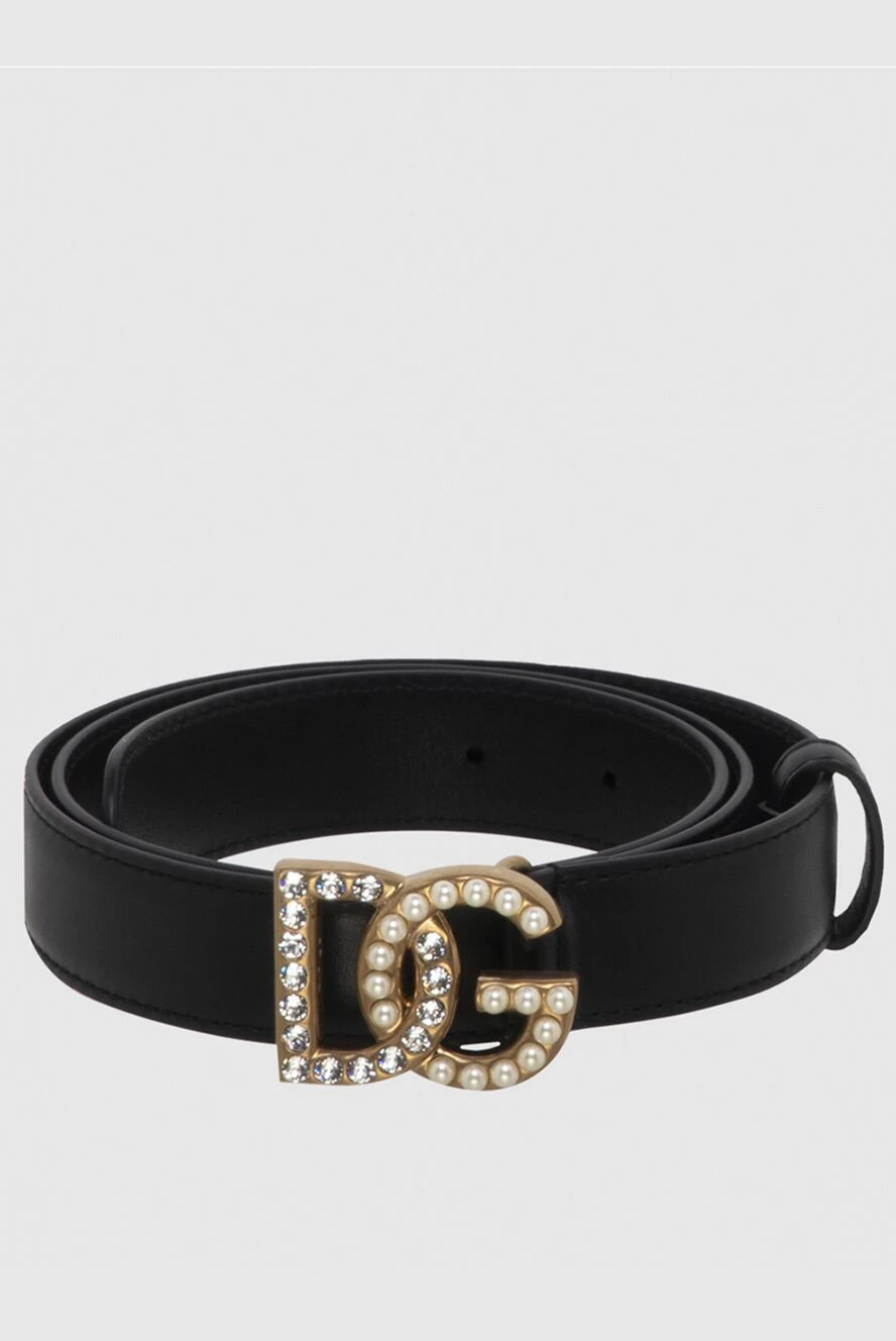 Dolce & Gabbana woman belt black for women купить с ценами и фото 173309 - photo 1