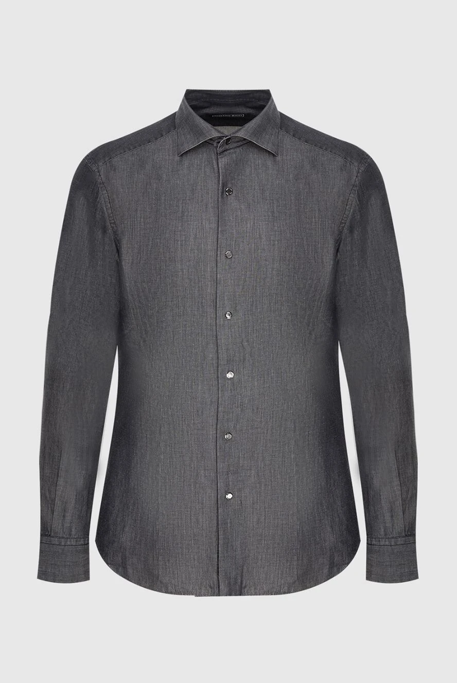 Stefano Ricci men's basic shirt gray 173516 - photo 1