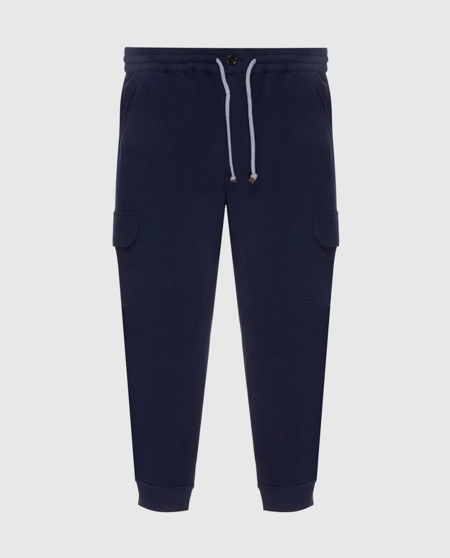 Brunello Cucinelli heavy cotton trousers with an elastic waistband and patch pockets
173548 - photo 1