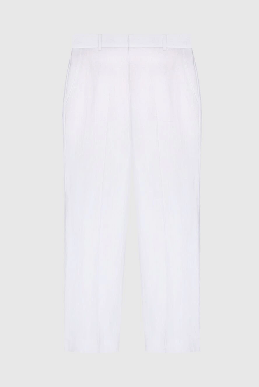 Loro Piana woman pants white for women купить с ценами и фото 173698 - photo 1