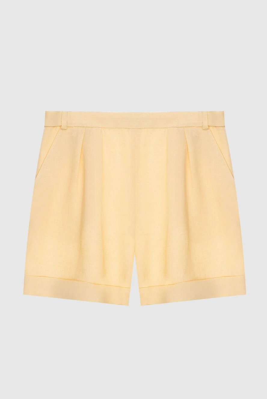 Loro Piana woman shorts yellow for women купить с ценами и фото 173701 - photo 1