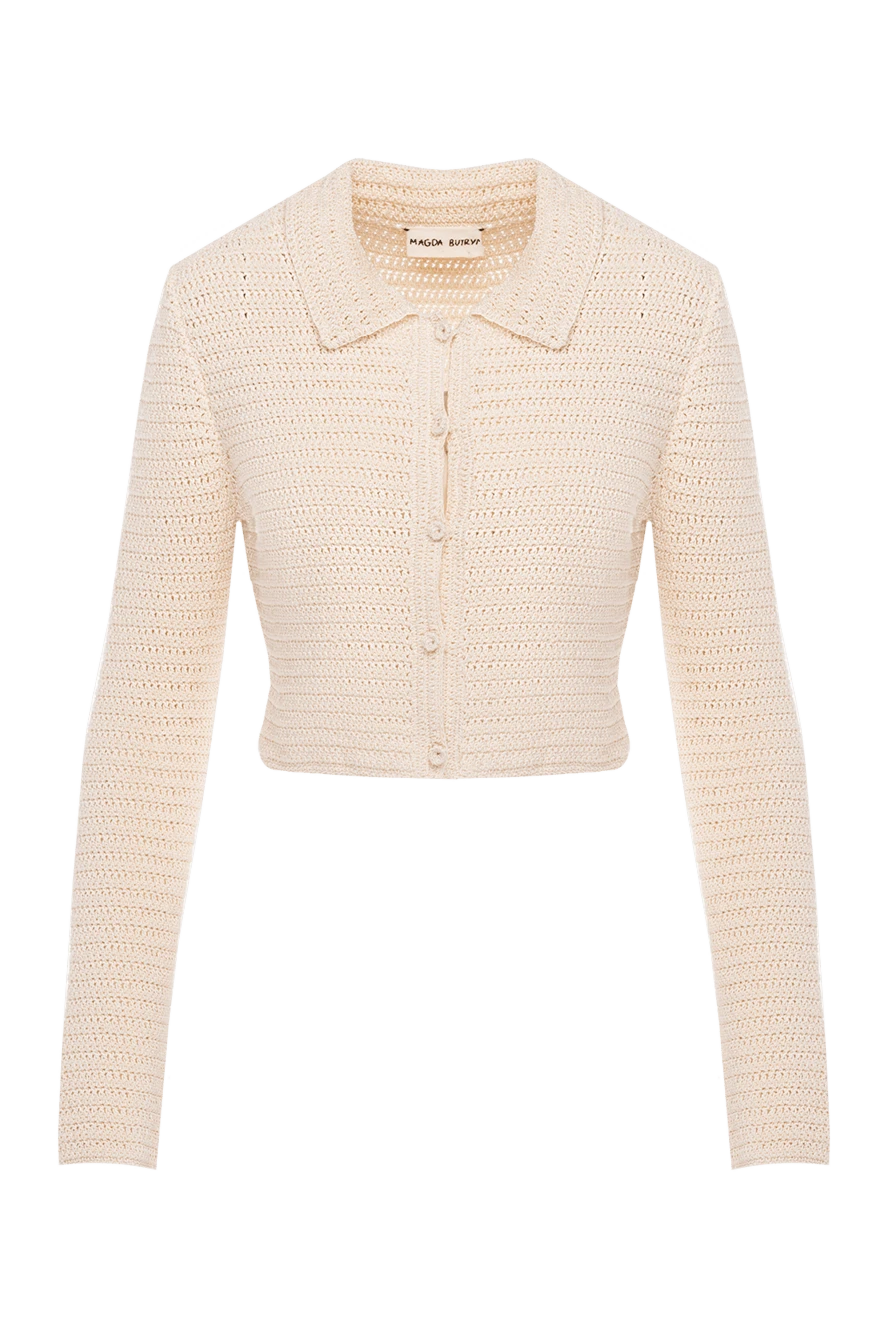 Magda Butrym woman jacket beige for women купить с ценами и фото 173707 - photo 1