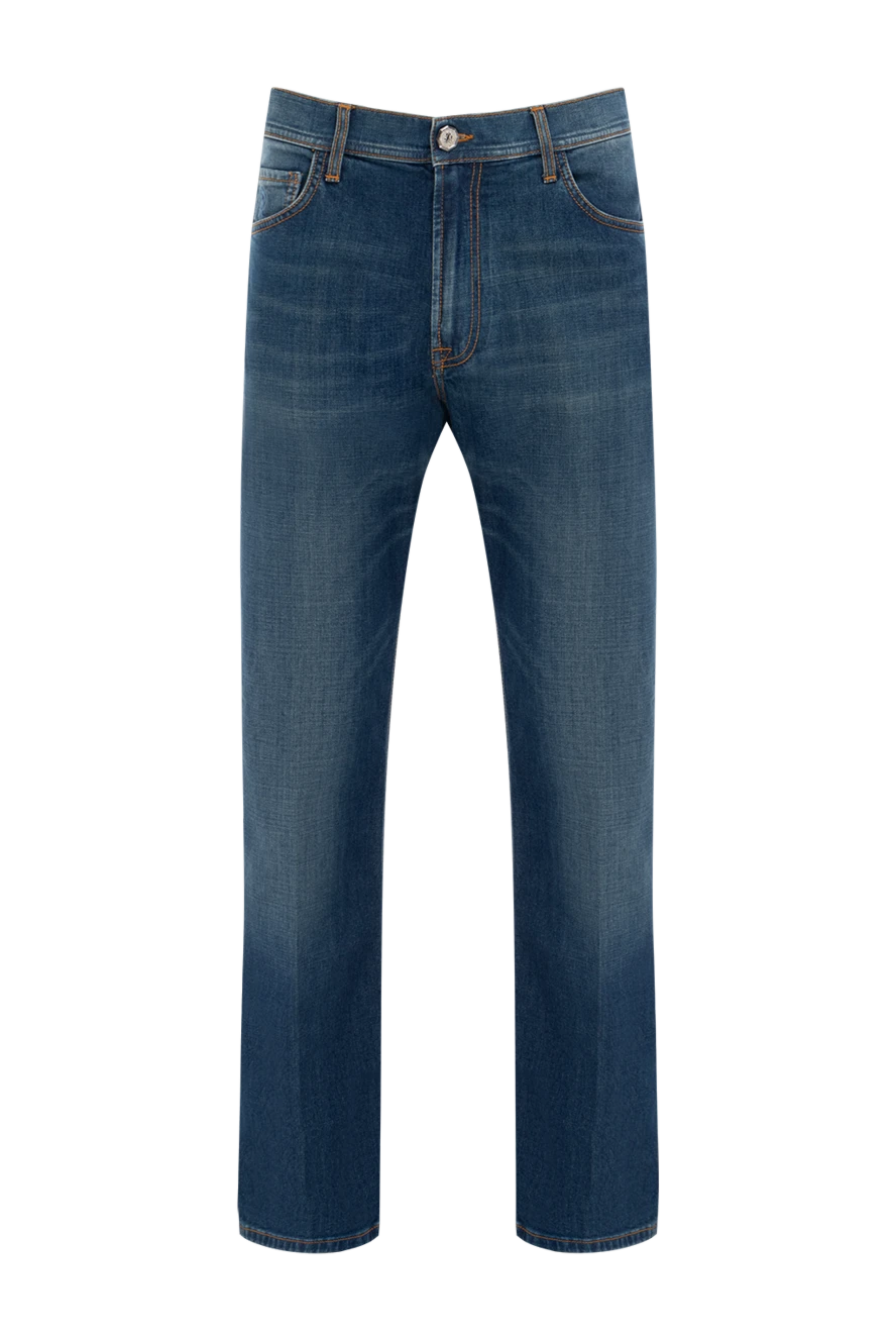 Stefano Ricci ерлерге арналған көк мақта джинсы 173714 - фото 1