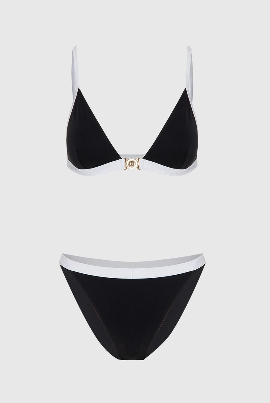 Balmain woman black polyamide and elastane two-piece swimsuit for women купить с ценами и фото 173742 - photo 1