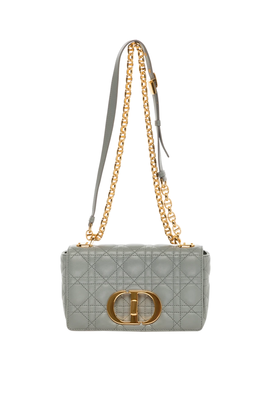 Dior woman gray leather bag for women купить с ценами и фото 173839 - photo 1