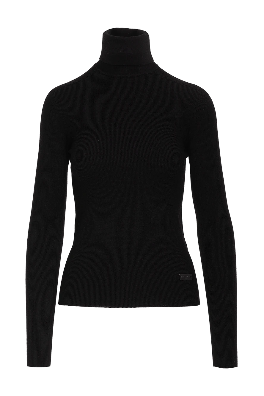 Balmain woman black wool turtleneck for women купить с ценами и фото 173853 - photo 1