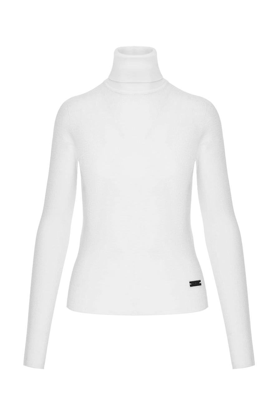 Balmain woman white wool turtleneck for women купить с ценами и фото 173854 - photo 1