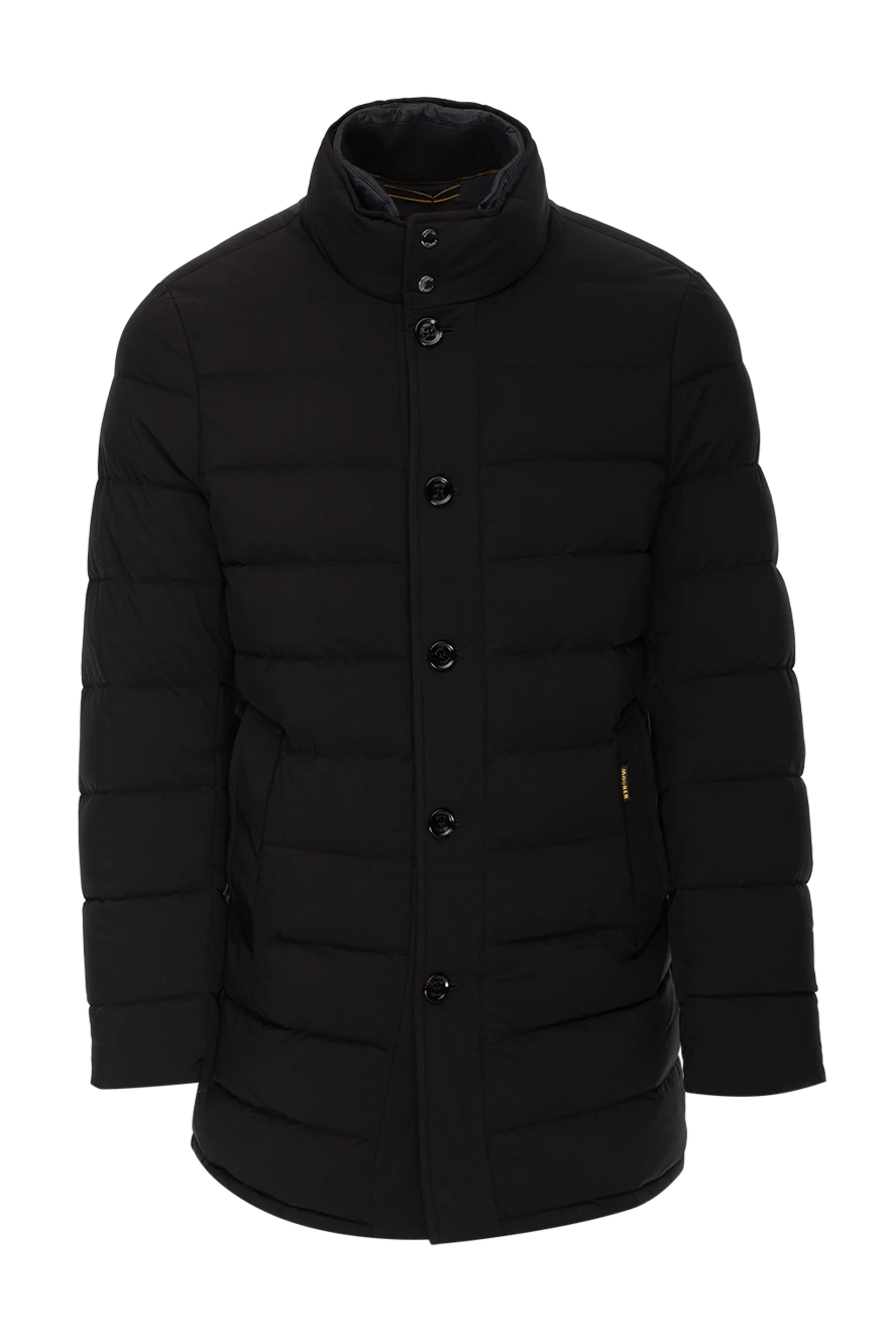 Moorer man black polyamide and polyurethane jacket for men купить с ценами и фото 173872 - photo 1