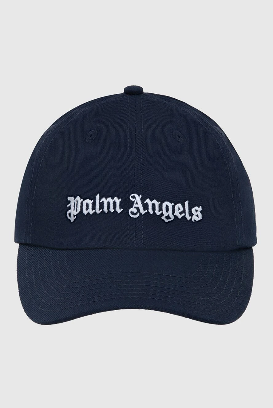 Palm Angels woman blue cotton cap for women купить с ценами и фото 173953 - photo 1