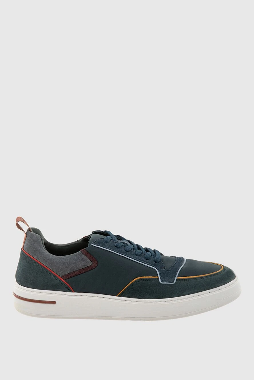 Loro Piana man gray nubuck sneakers for men купить с ценами и фото 173978 - photo 1