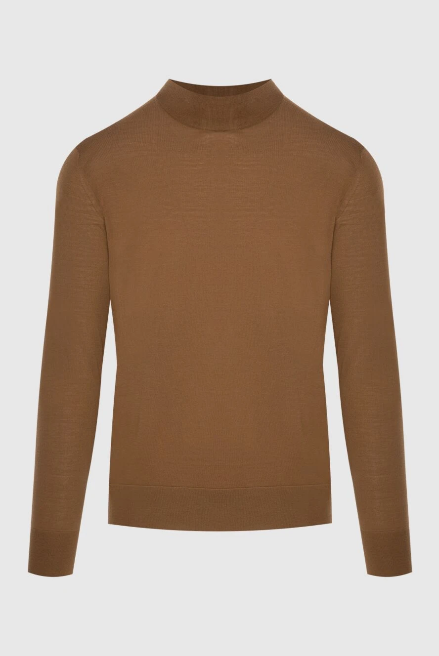 Loro Piana man brown wool jumper for men купить с ценами и фото 174036 - photo 1