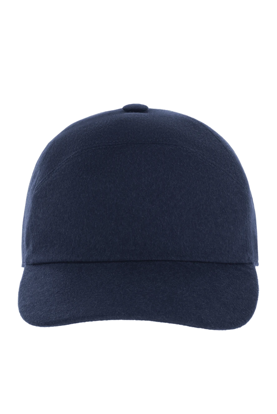 Loro Piana man blue cashmere cap for men купить с ценами и фото 174038 - photo 1