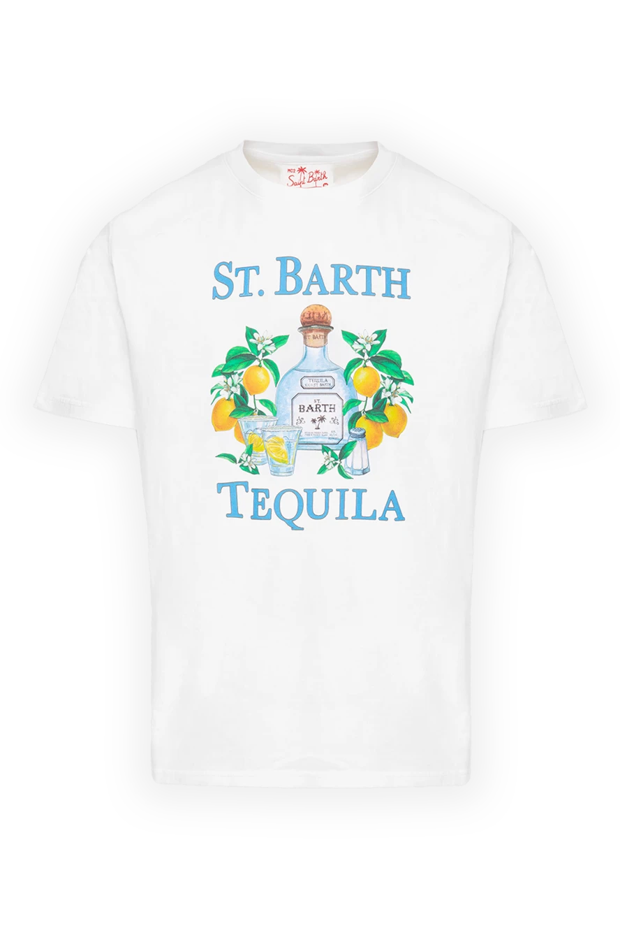 MC2 Saint Barth t-shirt with colorful bottle print and tequila st. barth inscription 174119 - photo 1