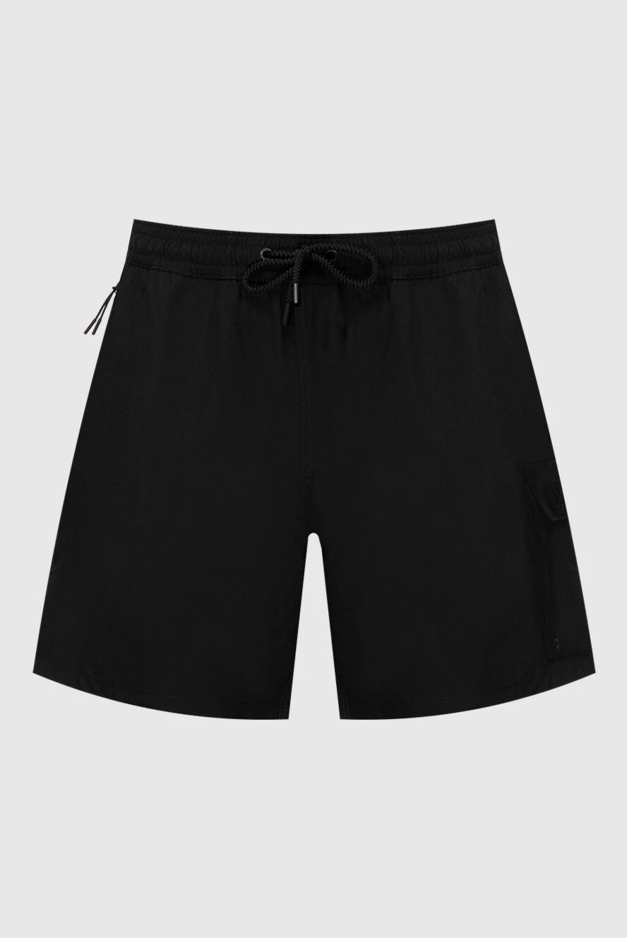 MC2 Saint Barth man black polyamide and elastane shorts for men купить с ценами и фото 174135 - photo 1