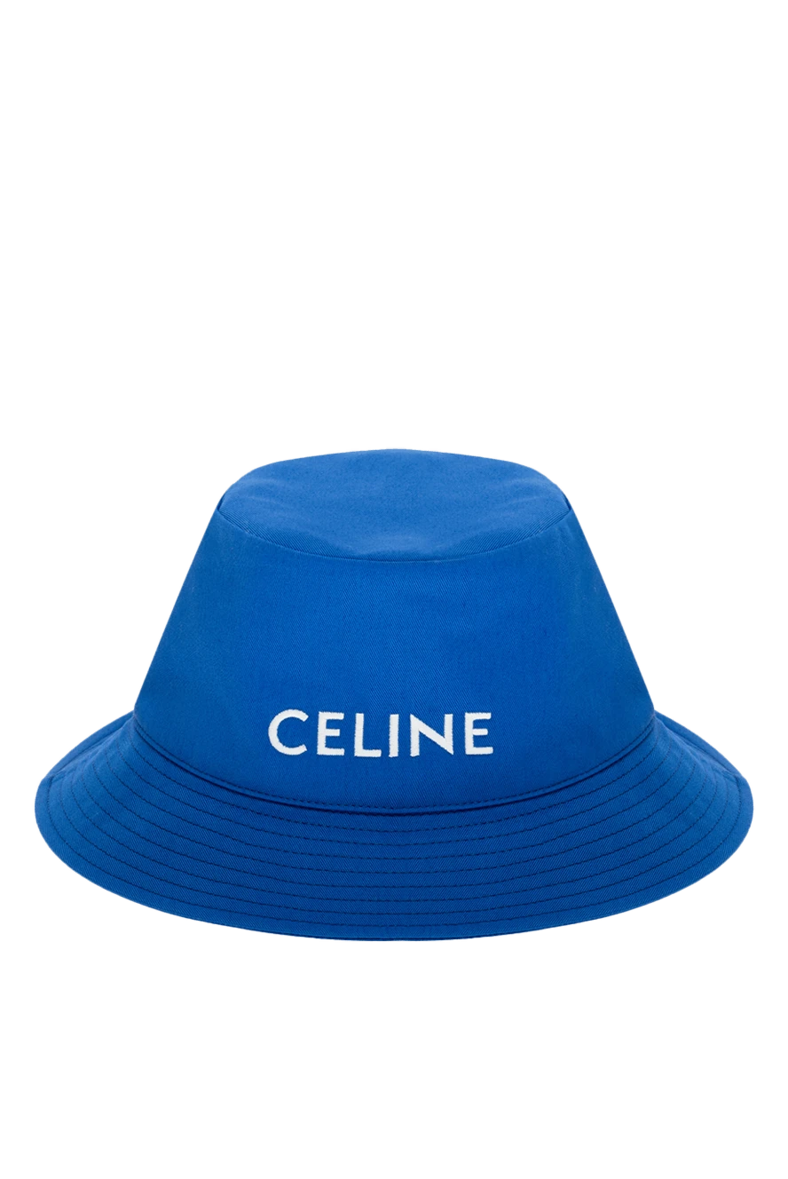 Celine woman blue cotton panama for women купить с ценами и фото 174167 - photo 1