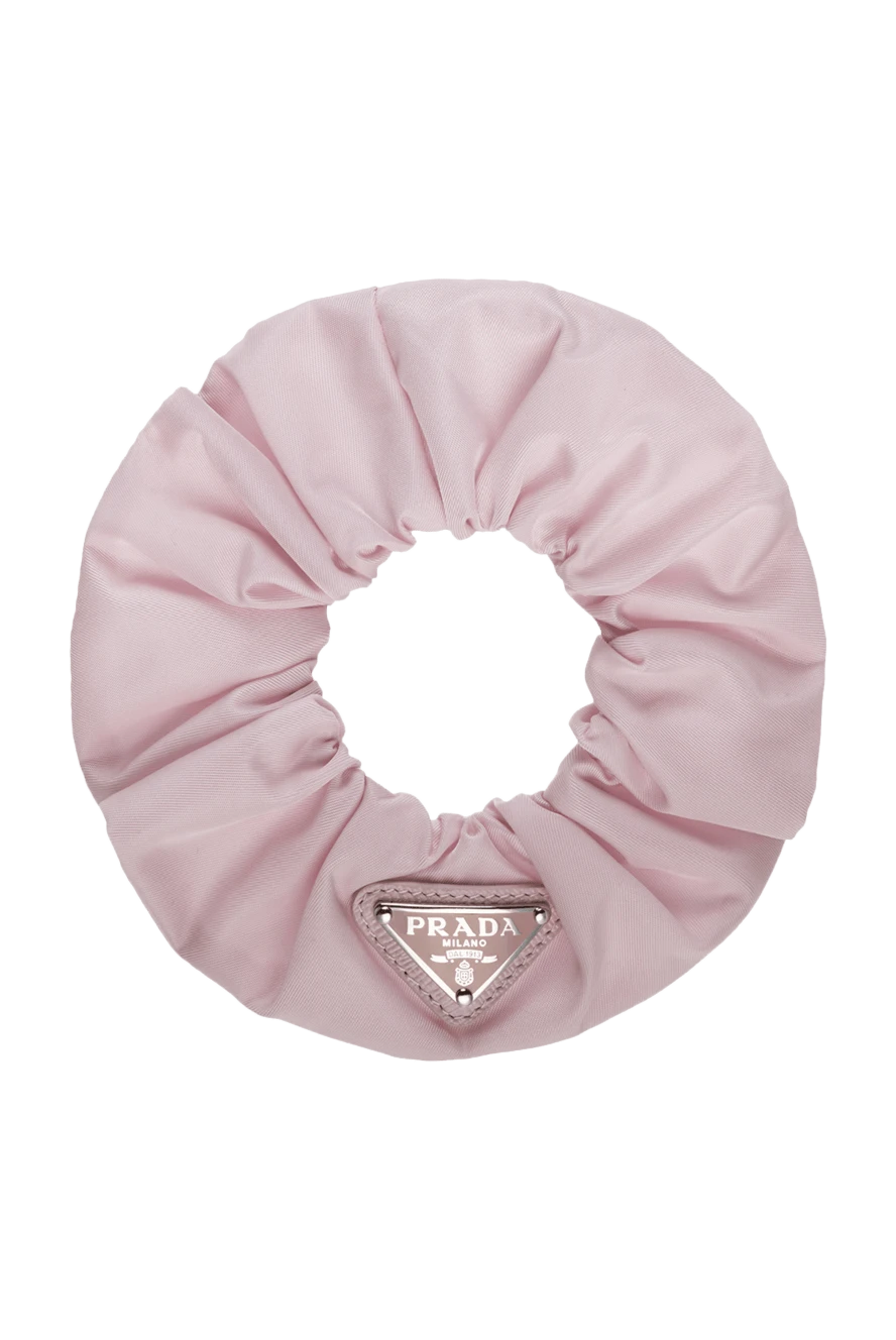 Prada woman pink polyamide scrunchie for women купить с ценами и фото 174239 - photo 1