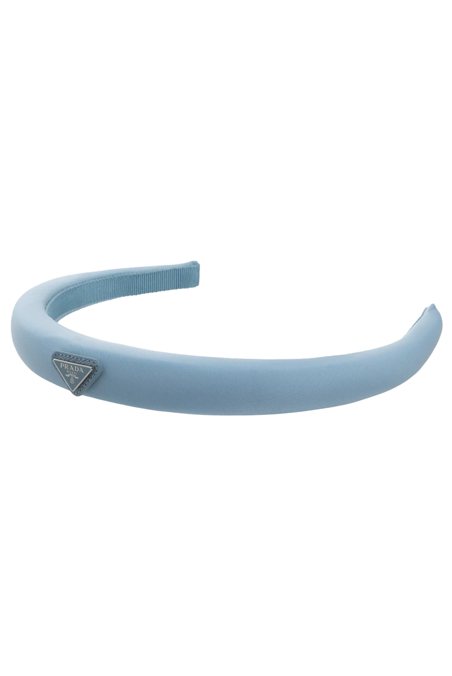 Prada woman blue polyamide headband for women купить с ценами и фото 174242 - photo 1