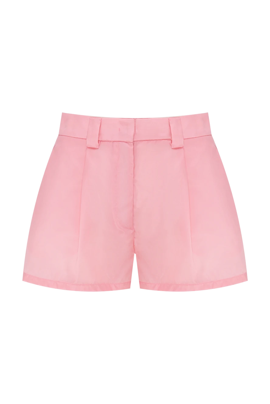 Prada woman pink polyamide shorts for women купить с ценами и фото 174252 - photo 1