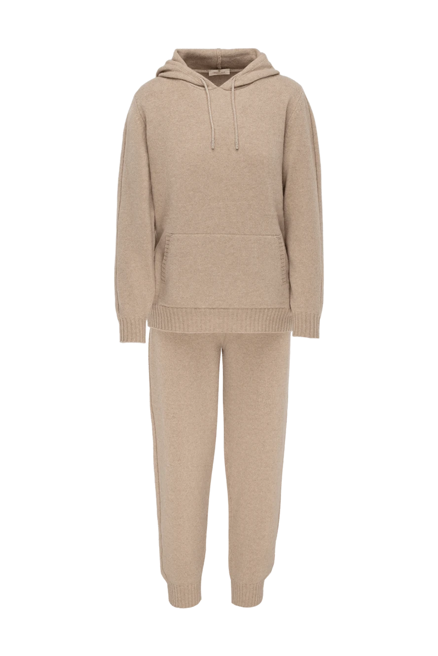 Panicale woman beige women's walking suit made of cashmere купить с ценами и фото 174327 - photo 1