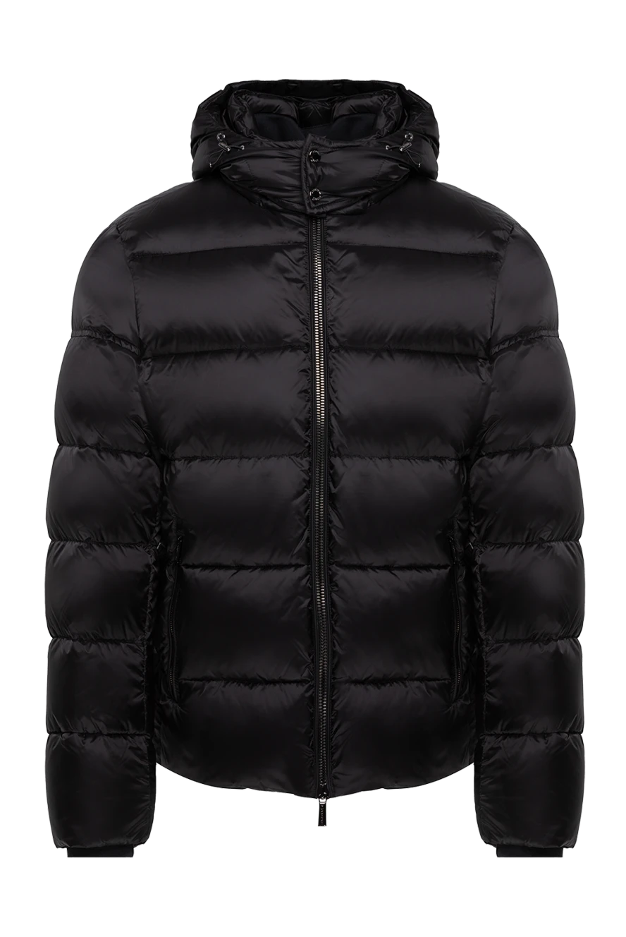 Moorer man black polyamide down jacket for men купить с ценами и фото 174418 - photo 1