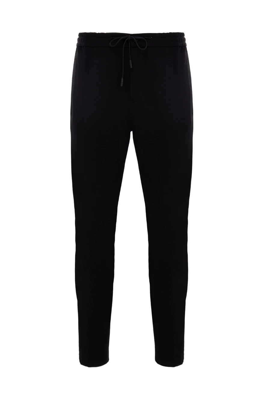 PT01 (Pantaloni Torino) man men's black trousers купить с ценами и фото 174442 - photo 1